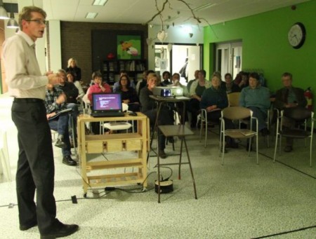 Chris van den Haak, onze voorzitter, vertelt over de activiteiten van de Vrienden van de Geode.
